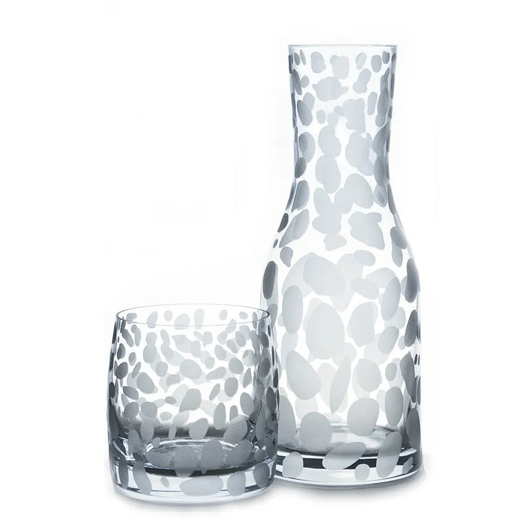 Kristallkaraffe Arroyo mit Glas | OertelCrystal