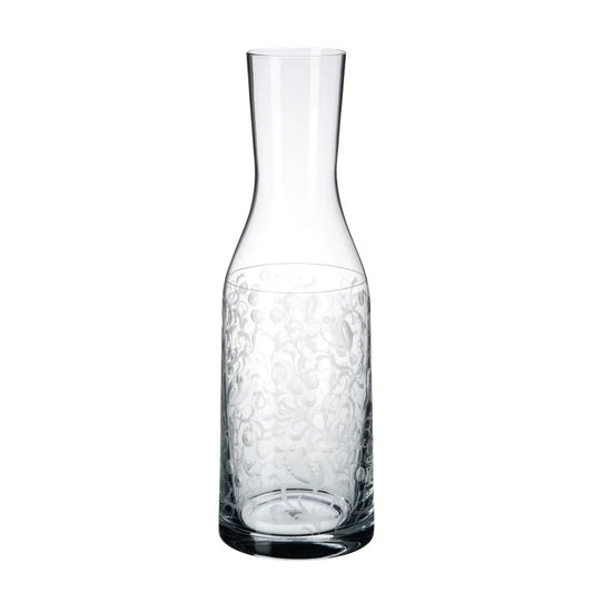 Wasserkaraffe mit auwändiger filigraner Gravur